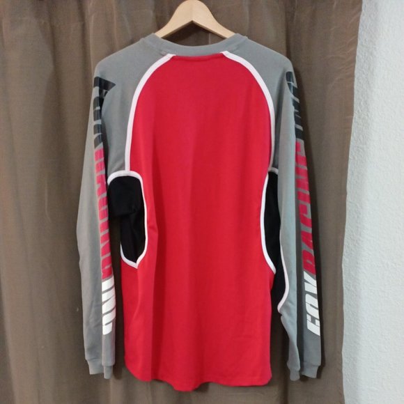 Men's Fox Racing Heavyduty Red/Black Pullover Sweater Big Logo XL - Picture 6 of 6